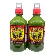 Picamas Salsa Brava Hot Sauce Green Hot Sauce 2 Bottles 16.6 F Oz