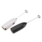 2 Pcs Handheld Milk Frother Electric Drink Mixer with Stainless Steel2885