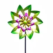 12.5" Metal Wind Spinner / Kinetic Lawn Ornament