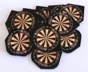Bulk Pack of 15 (5 Sets) Harrows Quadro Dart Flights "Dartboard"