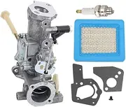 498298 Carburetor 491588S 491588 Air Filter for Briggs-Stratton 692784 495951 490533 495426 Carb with Gasket