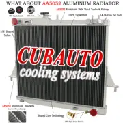 4ROW Radiator For Holden Rodeo RA Colorado RC ISUZU D-MAX 3.0 Turbo Diesel MT (for: Isuzu)