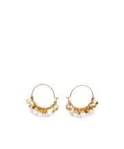 Isabel Marant Casablanca Tassel Hoop Earrings One size Yellow