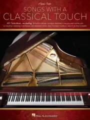 Songs with a Classical Touch Piano Solo Sheet Music 40 Pieces Hal Leonard Book