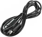 AIMALL 1.8m Controller Extension Cable Cord for Nintendo Gamecube NGC Controller, Durable Black Cord for Enhanced Gaming