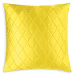 Matouk Nocturne Sateen Quilted Oversized Euro Sham