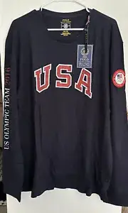 NWT Polo Ralph Lauren 2016 Men’s Olympic Team USA Long Sleeve Shirt XXL