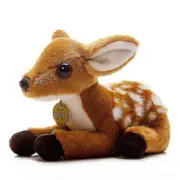 28cm Plush Toy Infant Deer Soft Stuffed Cartoon Sika Deer Dolls Animal Elk