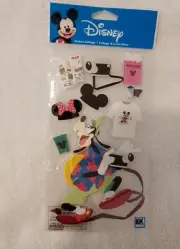 Disney Mickey Mouse Tourist GOOFY Sticker Collage + NUMEROUS BONUS ITEMS !!!