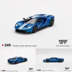 MINI GT 1:64 Ford GTLM Test Car blue LHD Diecast Model Car in box#249