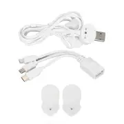 Mini USB Mobile Electronic Pulse Massager Portable Pain Reduction Rechargeab L2S