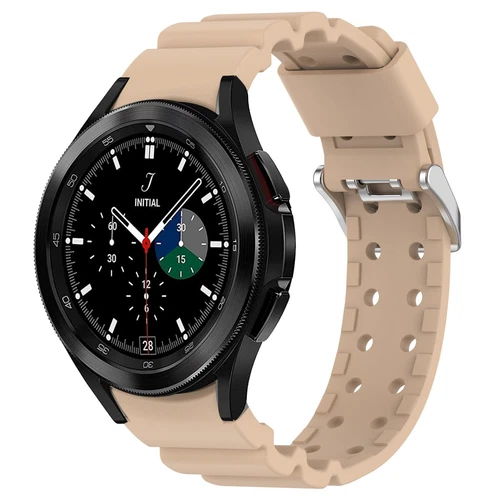 Watch4 Classic Para Samsung Galaxy Armor Pure Color Silicone Watch Band