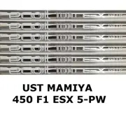 UST Recoil 450 ESX F1 Lite Flex for Lady+Super Senior .355 5-PW GRAP IRON SHAFTS