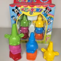 在飛比找蝦皮購物優惠-日本迪士尼人物造型蠟筆~開學季折扣