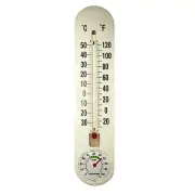 1 Thermometer Hygrometer Indoor Outdoor Temperature Humidity Meter
