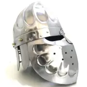 Medieval Steel Helmet Vintage Armor Knight Face Cover Helmet Best iron helmet