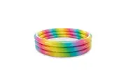 Intex Rainbow Ombre 168x38cm Inflatable Swimming Pool Kids Outdoor Garden Fun 2+