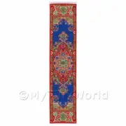 Dolls House Miniature 24cm Woven Turkish Hall Runner (TR019)