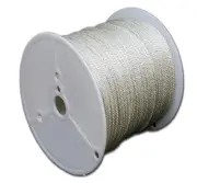 T.W Evans Cordage 294-080-83 1/4-Inch by 200-Feet Solid Braid Polyester Rope