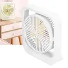 Mini Small Fan Dormitory Office Desktop Desktop Portable Fan Yellow USB Charging