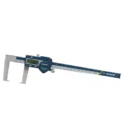 Digital Caliper Outside Groove Flat Points Stainless Electronic Vernier 0-200mm