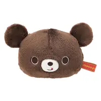 在飛比找PChome24h購物優惠-San-X 巧克貓熊變身系列造型毛絨手機座。咖