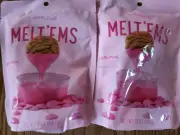 2 Pack Sweetshop MELT’EMS 12oz Brite PINK Color Chocolate Candy Melts NEW