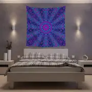 Trippy Tulip Mania Printed Wall Tapestry