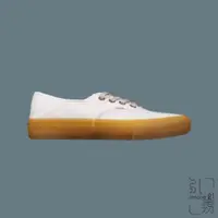 在飛比找蝦皮商城優惠-VANS AUTHENTIC 全白 膠底 米白 焦糖 情侶 