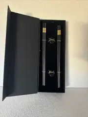 Donna Karan Lenox Chopsticks with Rest Set Of 2 Original Box NEW Open Box.