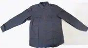 Mens Plain Slim 100% Cotton Long Sleeve Shirt Button Up Stylish Business Casual