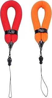 2 Packs Waterproof Camera Floating Wrist Strap for Olympus Tough TG-7 TG-6 TG-5 TG-4 TG-3 Fujifilm FinePix XP140 XP130 XP120 Nikon Coolpix W300 W150 Gopro Hero