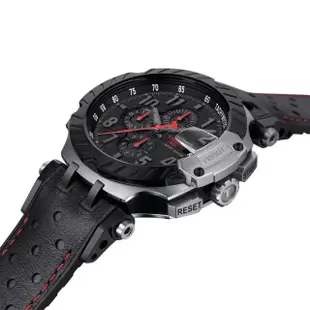 【TISSOT 天梭】官方授權 T-RACE MOTOGP 2022 限量賽車機械錶 送行動電源(T1154272705701)