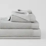 Sheridan Belford Towel Range - Bath Sheet in Powder Grey Cotton