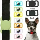 For Apple AirTag Silicone Loop Holder Keyring Carry Case Pet Air Tag Protective#