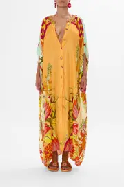 BUTTON THROUGH BATWING KAFTAN THE FLOWER CHILD SOCIETY