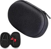 Ear Buds Case,Portable Earphone Carrying Case - Headphone Organizer, Headphones Carrying Bag, Zipper Storage Bag for Camping, Hiking