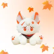 Kawaii Kazuha Cat Plush Toys Game Figure Dolls Game Peripheral Accompany Sleep T