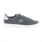 Lacoste Carnaby Set 224 2 SMA Mens Gray Leather Lifestyle Sneakers Shoes