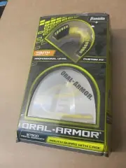 Franklin Professional Level Mouth Guard Oral- Armor Youth, Ages 7-10*Yellow/BLk
