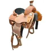 New! 10" SRS Saddlery Youth Roping Saddle Code: CH10TR12BSK20
