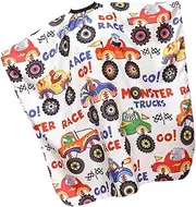 Baluue Kids Barber Cape - Car Print Hair Salon Cape - Children Haircut Apron - Cartoon Hairdressing Shawl for Boy Girl Toddler Hair Styling Cloth Cover Gown