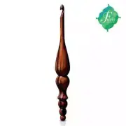 Furls ::Alpha Series Wood Crochet Hook:: Purpleheart - 3.75 mm ( F )