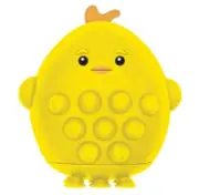 Girls Boys Sensory Toy Chick Pop N’ Stick Fidget Popper Easter Basket Filler