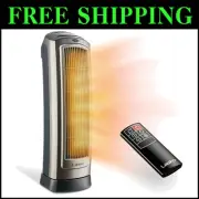 Portable 1500W Tower Heater with Adjustable Thermostat – Remote & Timer Included