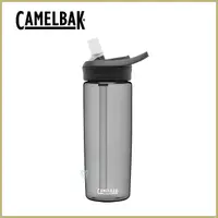 在飛比找PChome24h購物優惠-[CamelBak 600ml eddy+多水吸管水瓶 炭黑