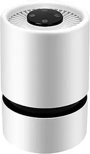 Air Purifiers for Bedroom, True HEPA Air Filter, Quiet Air Cleaner With Night Light,Portable Small Air Purifier for Home, Office, Living Room