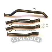 LEGENDEX 3" Exhaust for Nissan Navara D23 NP300 2.3L TD (YS23) with Berserker (for: Nissan)