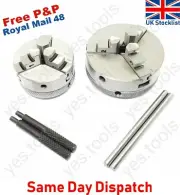 Mini Lathe Chuck 3 Jaw Self Centering 50mm 65mm MT 1 2 3 Engineers Watch Makers