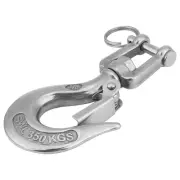 ◇304 Stainless Steel Swivel Eye Clevis Lifting Chain Snap Hook 350KG Working